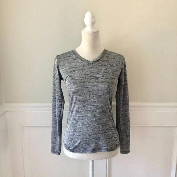 RBX Active Long Sleeve Top Gray S - Picture 1 of 4